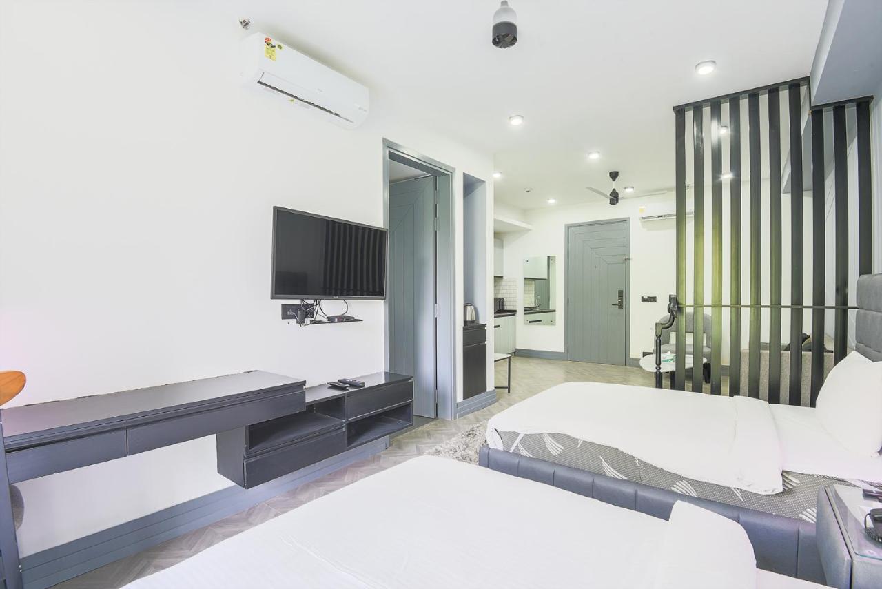 Bedchambers Serviced Apartments - Cyber City Gurgaon Bagian luar foto