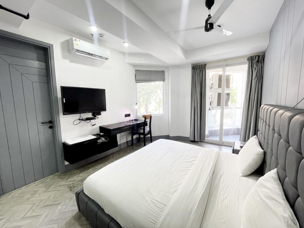 Bedchambers Serviced Apartments - Cyber City Gurgaon Bagian luar foto